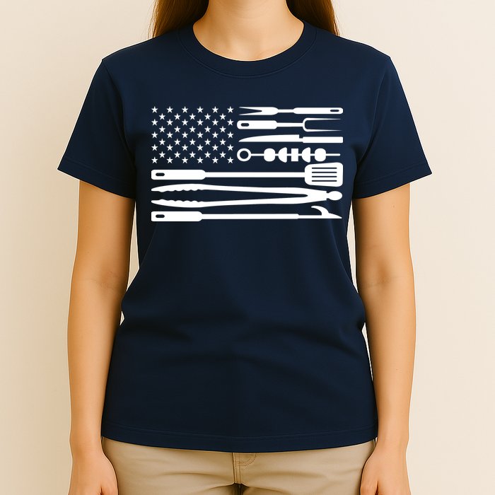 American BBQ Flag T-Shirt