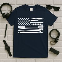 American BBQ Flag T-Shirt