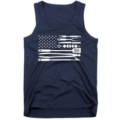 American BBQ Flag Tank Top