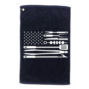 American BBQ Flag Platinum Collection Golf Towel