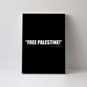 Aaron Bushnell Free Palestine Canvas