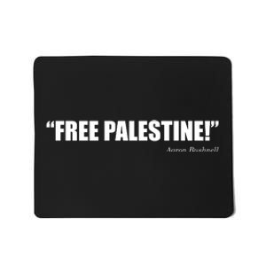 Aaron Bushnell Free Palestine Mousepad