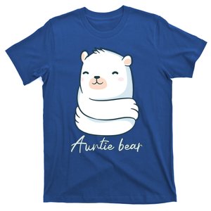 Auntie Bear Family Auntie Funny Gift For The Blessed Aunt Life Funny Gift T-Shirt