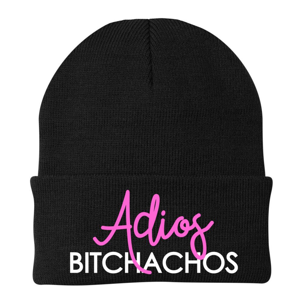 Adios Bitchachos Funny Cinco De Mayo Vacation Beanie