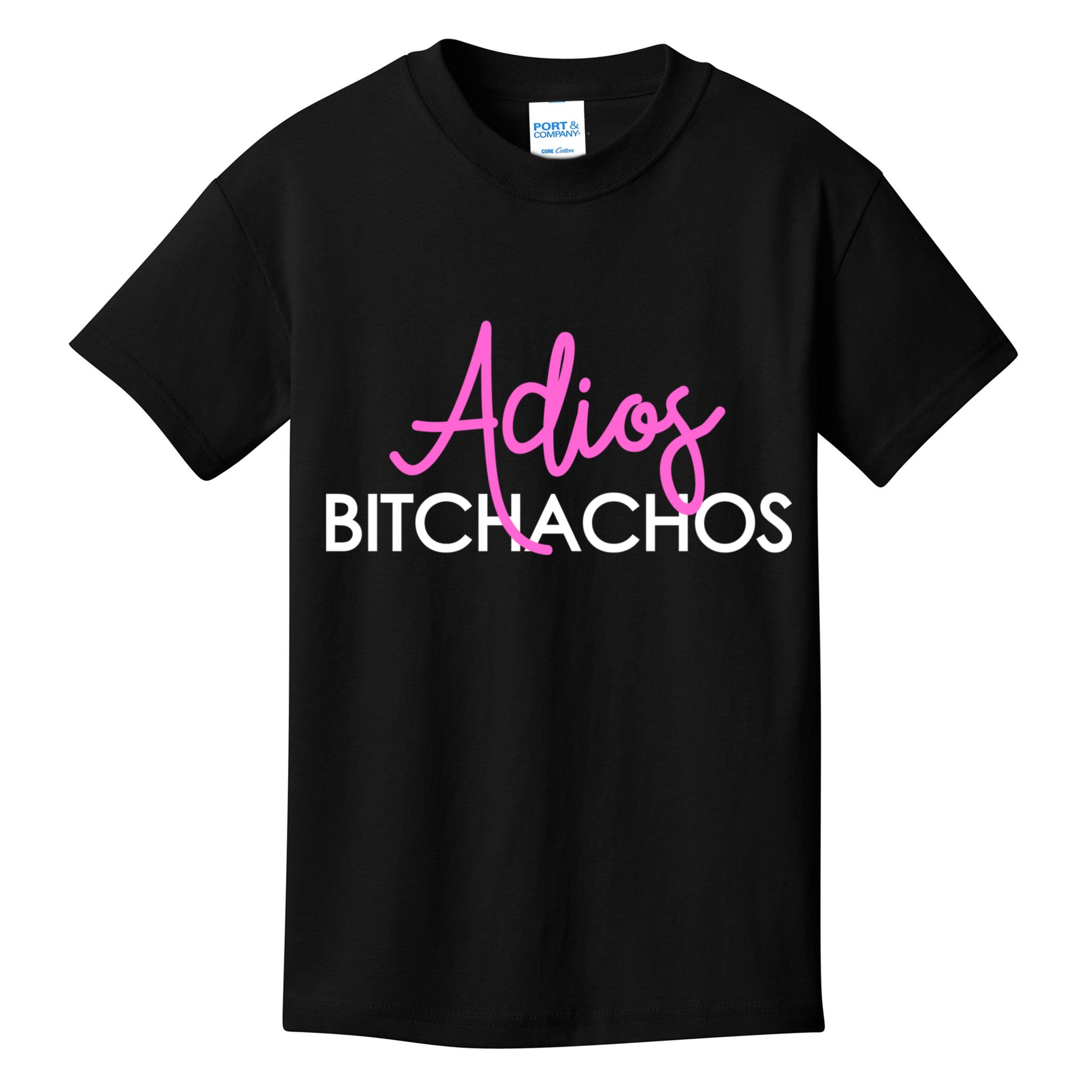 Adios Bitchachos Funny Cinco De Mayo Vacation Kids T-Shirt