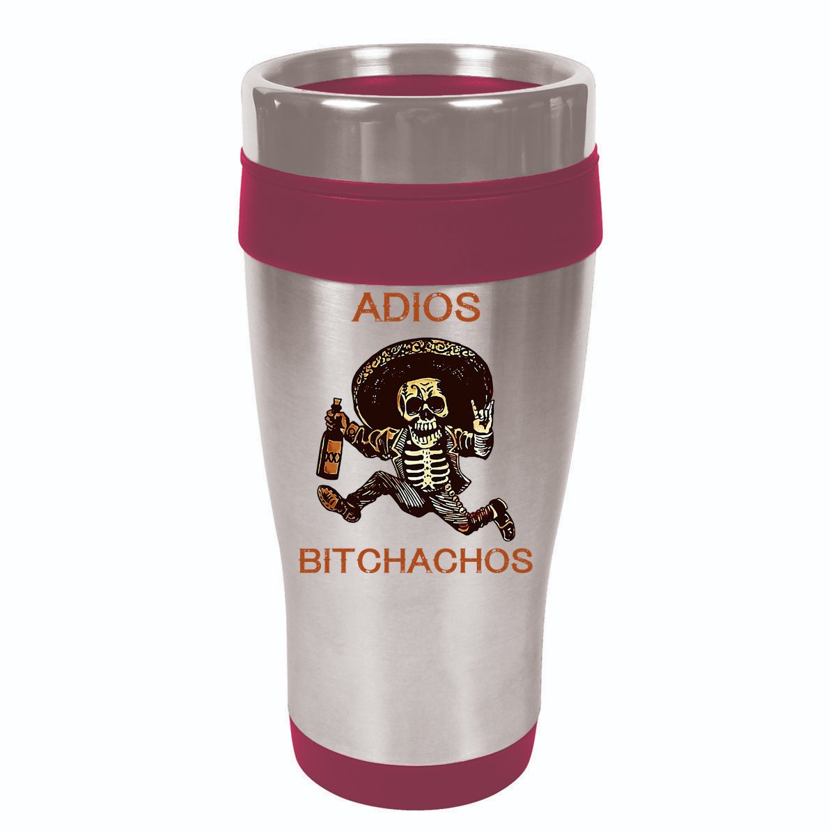 Adios Bichachos Funny Skull City Backpack