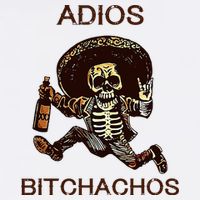 Adios Bichachos Funny Skull USA-Made Doggie Bandana