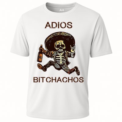 Adios Bichachos Funny Skull Performance Shirt