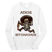 Adios Bichachos Funny Skull Long Sleeve Shirt