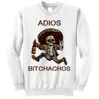 Adios Bichachos Funny Skull Sweatshirt