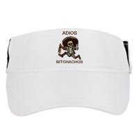Adios Bichachos Funny Skull Adult Drive Performance Visor