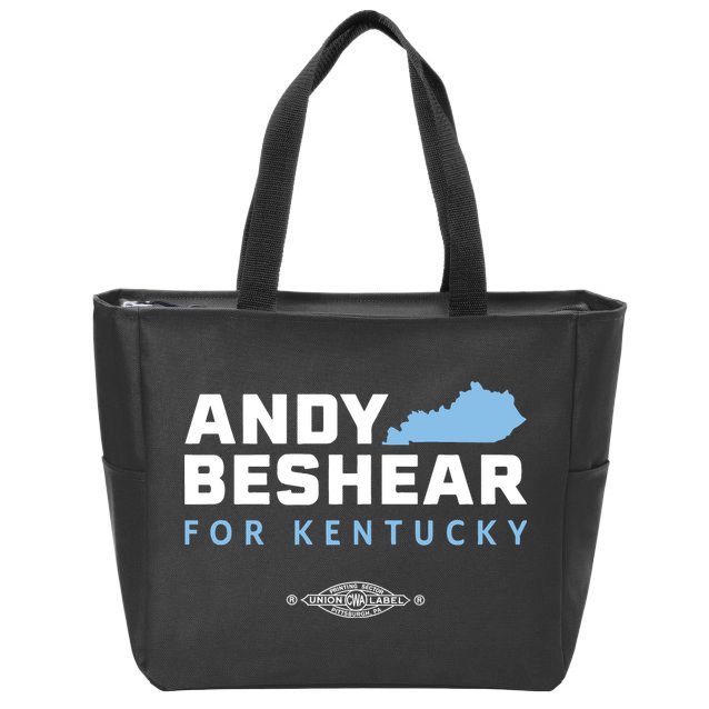 Andy Beshear For Kentucky Zip Tote Bag