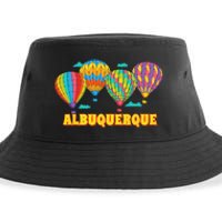 Albuquerque Balloon Festival New Mexico Fiesta Sustainable Bucket Hat