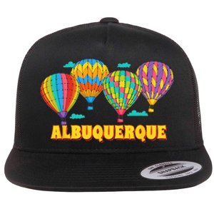 Albuquerque Balloon Festival New Mexico Fiesta Flat Bill Trucker Hat