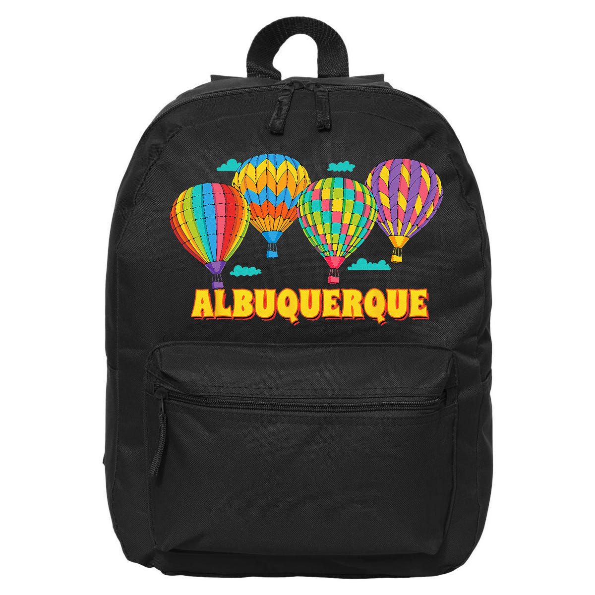 Albuquerque Balloon Festival New Mexico Fiesta 16 in Basic Backpack