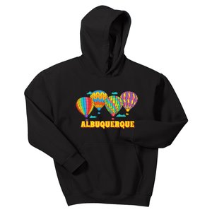 Albuquerque Balloon Festival New Mexico Fiesta Kids Hoodie