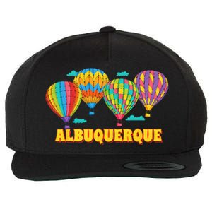 Albuquerque Balloon Festival New Mexico Fiesta Wool Snapback Cap