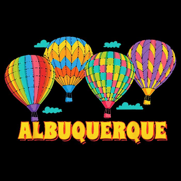 Albuquerque Balloon Festival New Mexico Fiesta Zip Tote Bag