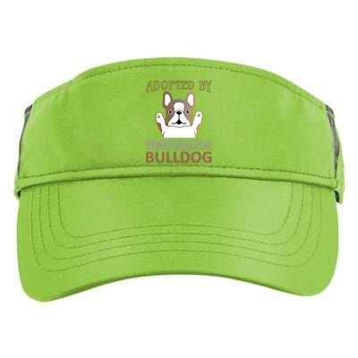 Adopted By French Bulldog Adult Drive Performance Visor