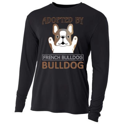 Adopted By French Bulldog Cooling Performance Long Sleeve Crew