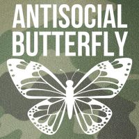 Antisocial Butterfly Funny Introverted Legacy Tie Dye Trucker Hat