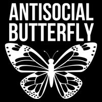 Antisocial Butterfly Funny Introverted Wool Snapback Cap