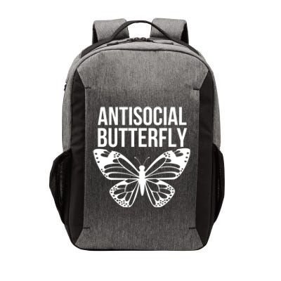 Antisocial Butterfly Funny Introverted Vector Backpack