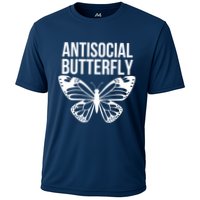 Antisocial Butterfly Funny Introverted Performance Shirt