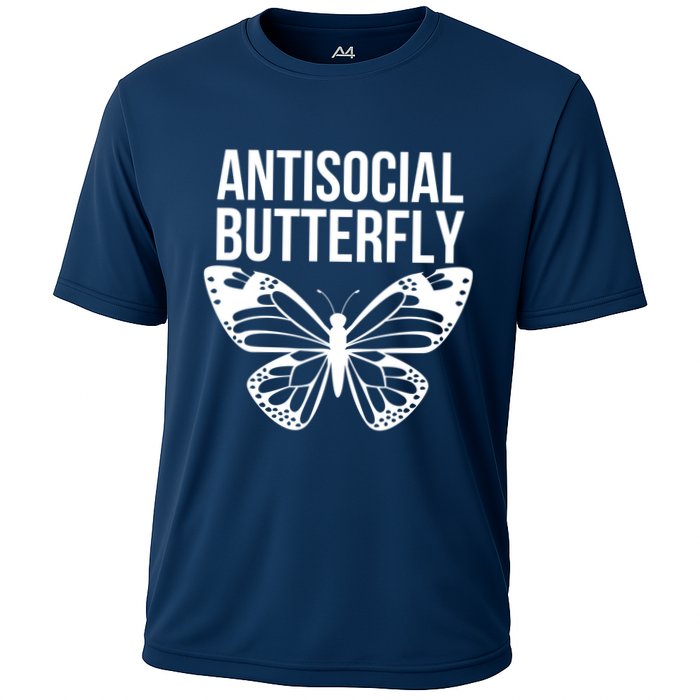 Antisocial Butterfly Funny Introverted Performance Shirt