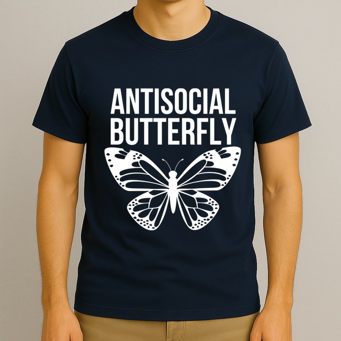 Antisocial Butterfly Funny Introverted T-Shirt