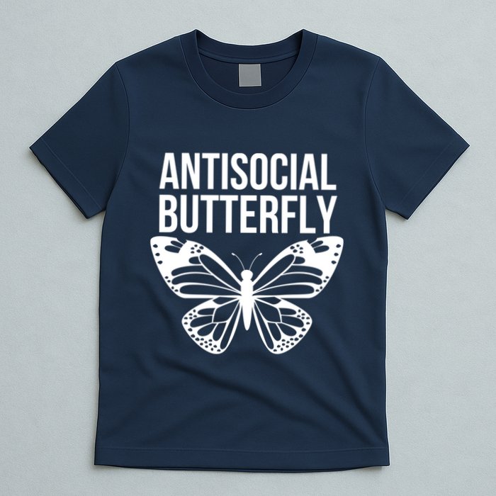 Antisocial Butterfly Funny Introverted T-Shirt