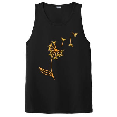 Awesome Butterfly Flower Monarch Dandelion Gift PosiCharge Competitor Tank