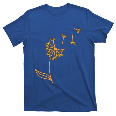 Awesome Butterfly Flower Monarch Dandelion Gift T-Shirt