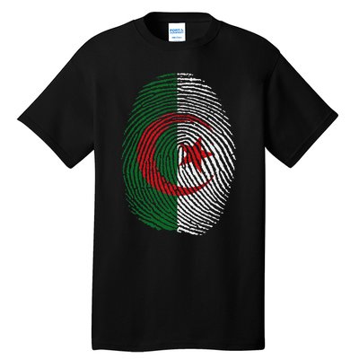 Algeria blood fingerprint Tall T-Shirt