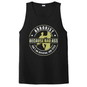 Arborist Badass Funny Tree Surgeon Forest Worker PosiCharge Competitor Tank