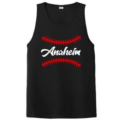 Anaheim Baseball Fan Cool Gift PosiCharge Competitor Tank