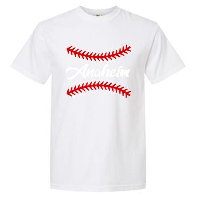 Anaheim Baseball Fan Cool Gift Garment-Dyed Heavyweight T-Shirt