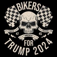 American Bikers For Trump Take America Back 2024 Cooling Performance Crew T-Shirt