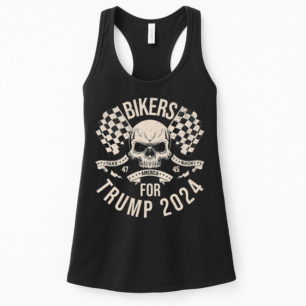 American Bikers For Trump Take America Back 2024 Womens Tank Top