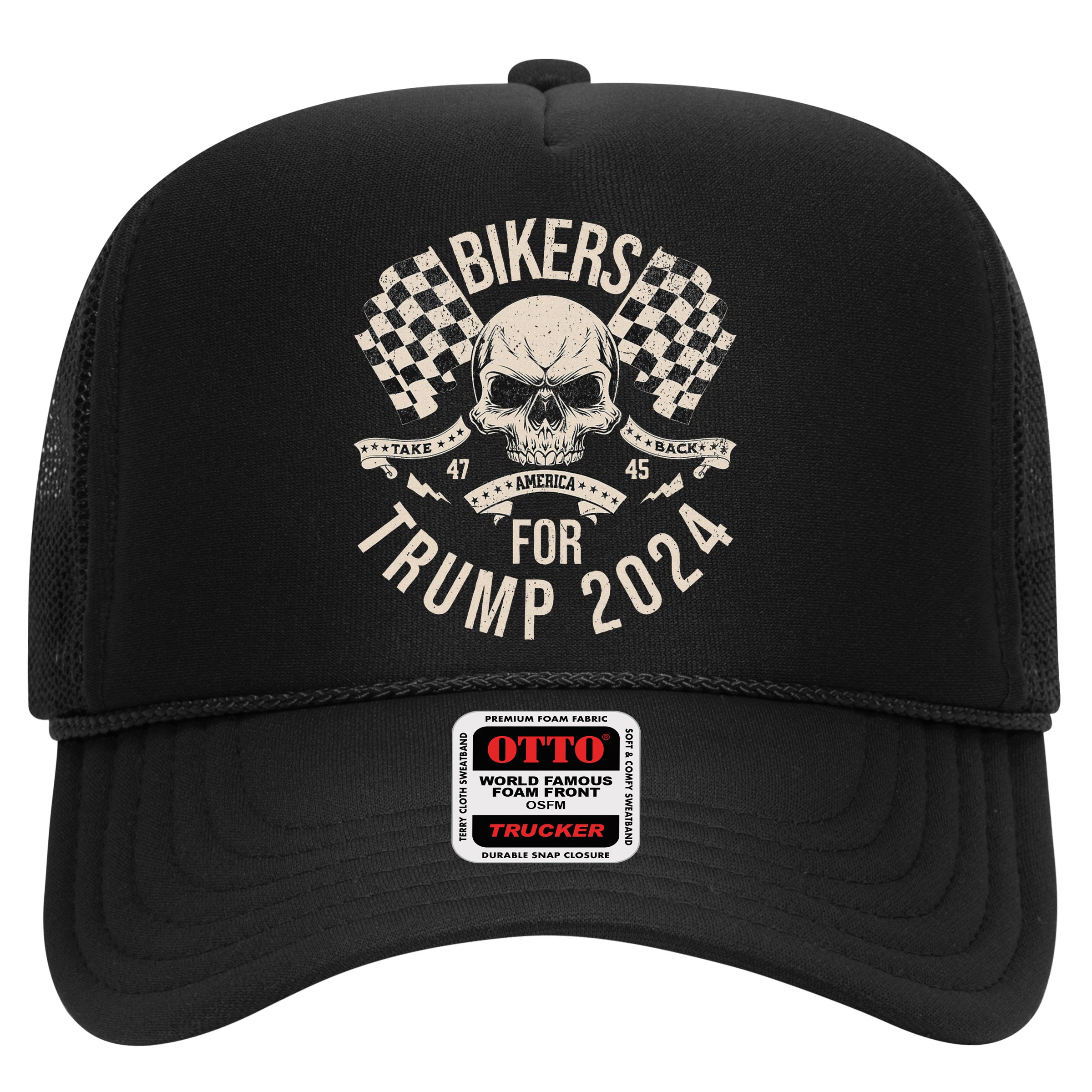 American Bikers For Trump Take America Back 2024 Hat