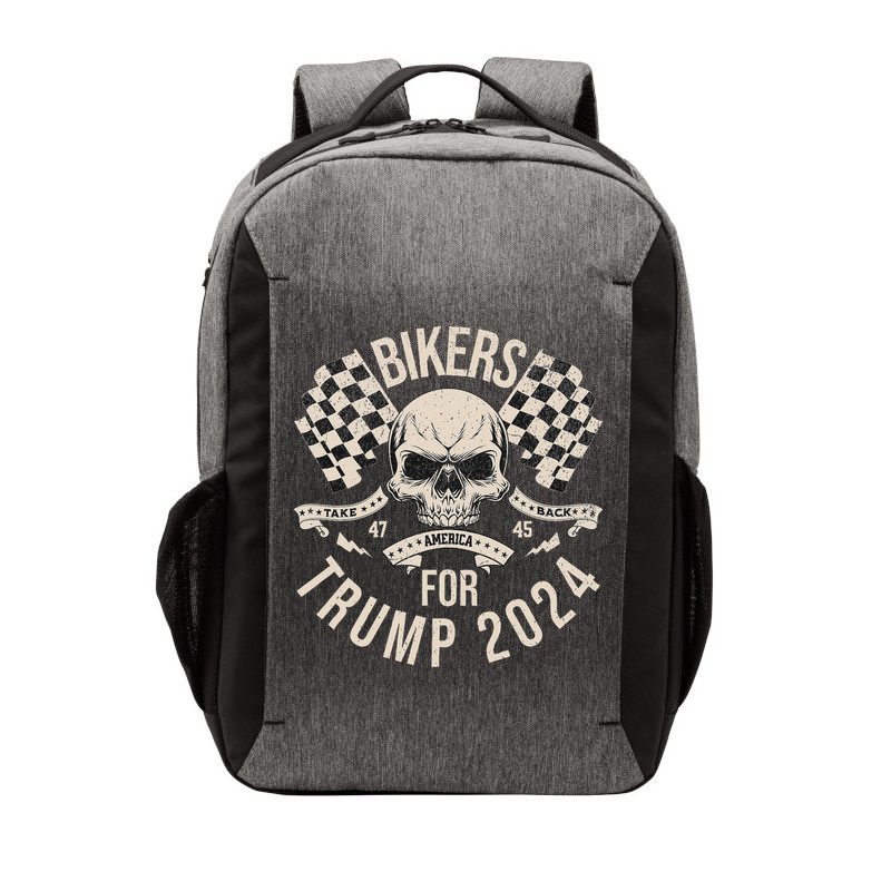 American Bikers For Trump Take America Back 2024 Vector Backpack