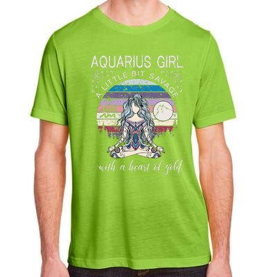 Aquarius Birthday For Women February Gift Adult ChromaSoft Performance T-Shirt