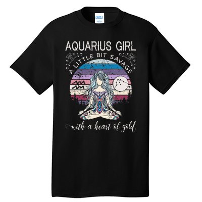 Aquarius Birthday For Women February Gift Tall T-Shirt