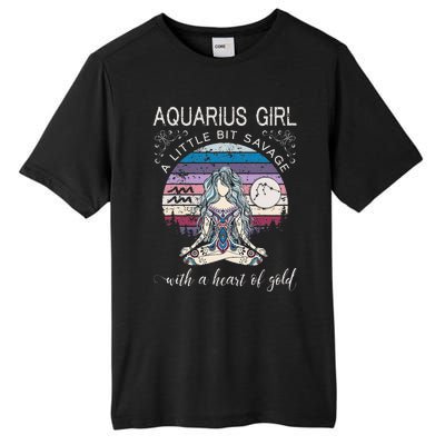 Aquarius Birthday For Women February Gift Tall Fusion ChromaSoft Performance T-Shirt