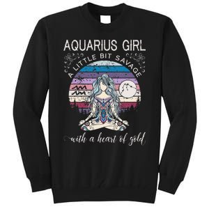 Aquarius Birthday For Women February Gift Tall Sweatshirt