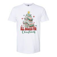 All Booked For Christmas teacher Reading Bookworm Softstyle CVC T-Shirt