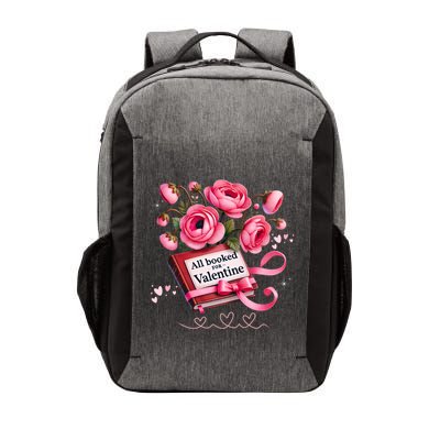 All Booked For Valentine Book Lover Gift Vector Backpack
