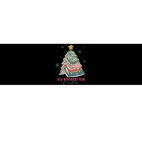 All Booked For Christmas Vintage Librarian Xmas Tree Lights Bumper Sticker