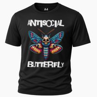 Antisocial Butterfly, Funny, With A Death Head Moth Performance Shirt