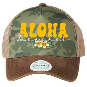 Aloha Beaches Funny Hawaii Tropical Legacy Tie Dye Trucker Hat